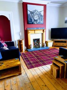 TV a/nebo společenská místnost v ubytování The Herring Queen