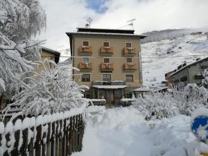 Hotel Zebrù žiemą