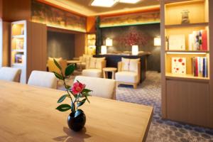 东京雅叙园酒店的休息区