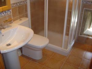 Kylpyhuone majoituspaikassa Casa da Roncha