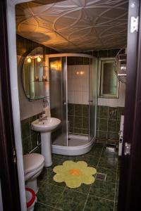 Kúpeľňa v ubytovaní Casa Andra