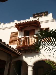 Balcony o terrace sa Casa Digna