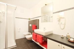 Kúpeľňa v ubytovaní Appartements Sonnenschein