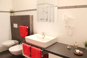 Kúpeľňa v ubytovaní Appartements Sonnenschein