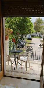 Balkón nebo terasa v ubytování Villaggio "Camping Pompei" Bungalow