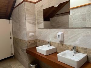 Koupelna v ubytování Casa Lixa Hotel Rural Albergue