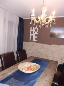 Χώρος καθιστικού στο Ferienhaus Tettenweis