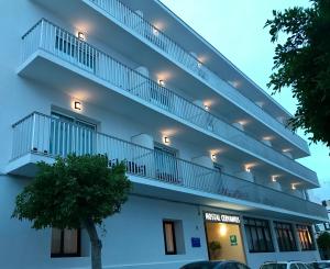 Balkon lub taras w obiekcie Hostal Cervantes