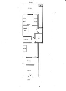 Plan piętra w obiekcie Bungalow Torrevieja Argonautas