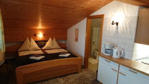 Posteľ alebo postele v izbe v ubytovaní Appartements Sonnberg