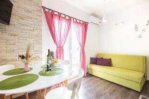 Posezení v ubytování Apartments CAPE Deluxe
