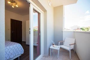Balkón nebo terasa v ubytování Apartments CAPE Deluxe