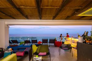 Posezení v ubytování Hotel Cala Luna