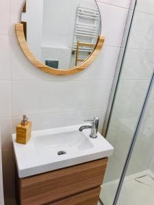 Kúpeľňa v ubytovaní Apartament Poznańska24