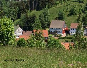 アルテンアウにあるAm Mühlenbergの小さな町家の丘