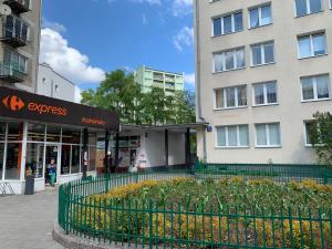 Budynek, w którym mieści się apartament