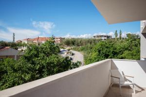 Balkón nebo terasa v ubytování Apartments CAPE Deluxe
