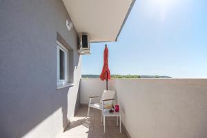 Balkón nebo terasa v ubytování Apartments CAPE Deluxe