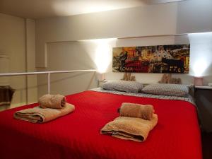 A bed or beds in a room at Dodis Studio Loft Recoleta