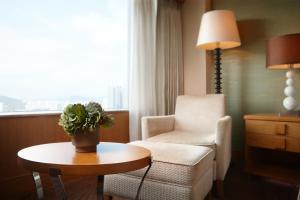 Posezení v ubytování Lotte Hotel Busan