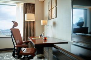 Posezení v ubytování Lotte Hotel Busan