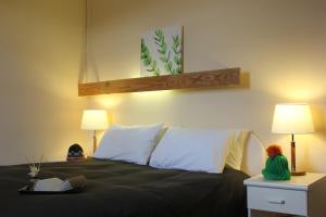 Letto o letti in una camera di Sponars Chalet