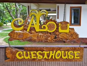 Certifikát, hodnocení, plakát nebo jiný dokument vystavený v ubytování Calou Guest House