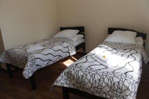 Letto o letti in una camera di Snow Leopard Hostel