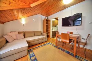 Χώρος καθιστικού στο Apartment Viki