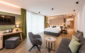 Voodi või voodid majutusasutuse Hotel Clara toas