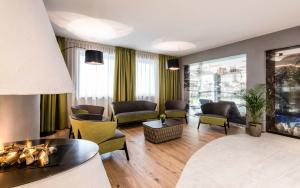 Istumisnurk majutusasutuses Hotel Clara