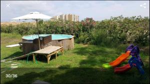 Jardín al aire libre en La Bella Sombra