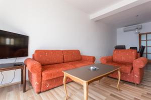 TV a/nebo společenská místnost v ubytování Apartment Sea to Sky Dubrovnik