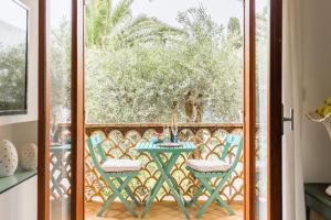 La Matrangela Charme Apartments外面的花园