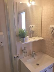 Koupelna v ubytování Lenka Apartments I