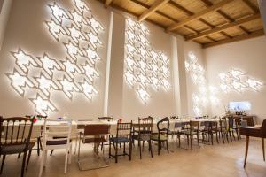 A seating area at Trullo L'alcova