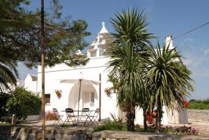Vonkajšia záhrada v ubytovaní Trulli Dal Conte