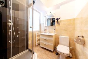 Kúpeľňa v ubytovaní Bucur Accommodation