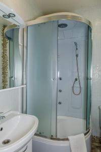 Ванная комната в Гостиница Советская 49