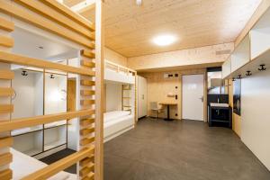 Kuchyň nebo kuchyňský kout v ubytování Nordic Hostel