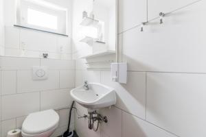 Koupelna v ubytování Private Apartment