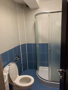 Koupelna v ubytování Apartmani Jovanovic