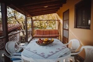 Balkón alebo terasa v ubytovaní Sunset Villa Sozopoli