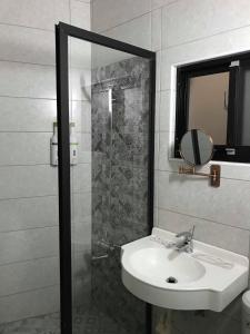 Kúpeľňa v ubytovaní Tainan Yu Pin Ju B&B