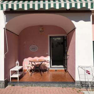 Balkón alebo terasa v ubytovaní RosMarino