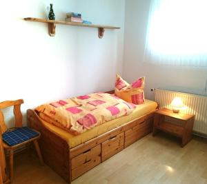 ZorgeにあるFerienwohnung Wolf mit Kaminofenのギャラリーの写真