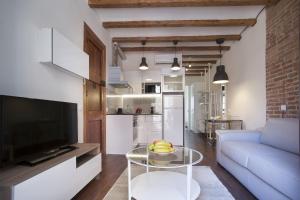 Kuchyň nebo kuchyňský kout v ubytování Tendency Apartments - Sagrada Familia