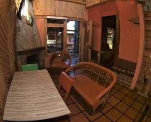 Posezení v ubytování Hotel Cabaña Los Ruiseñores
