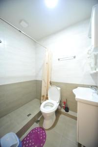 Koupelna v ubytování Guest House Batumi Globus