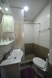 Koupelna v ubytování Guest House Batumi Globus